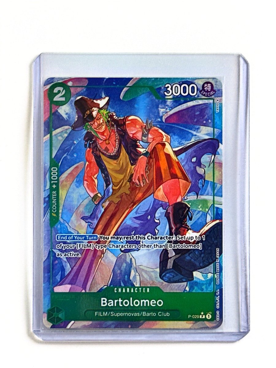 One Piece - Bartolomeo (P - 029) (Full Art) - Premium Booster - The Best - (PRB - 01) by TCGDON on MYNTED