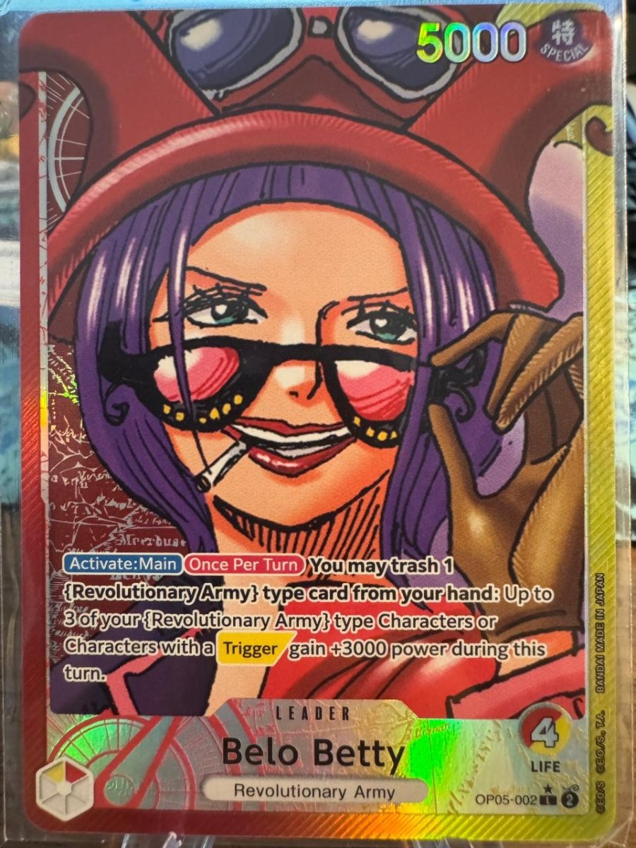 One Piece Belo Betty (002) (OP05 - 002/258) OP05 Awakening of the New Era NM FOIL by Desert Pirates on MYNTED