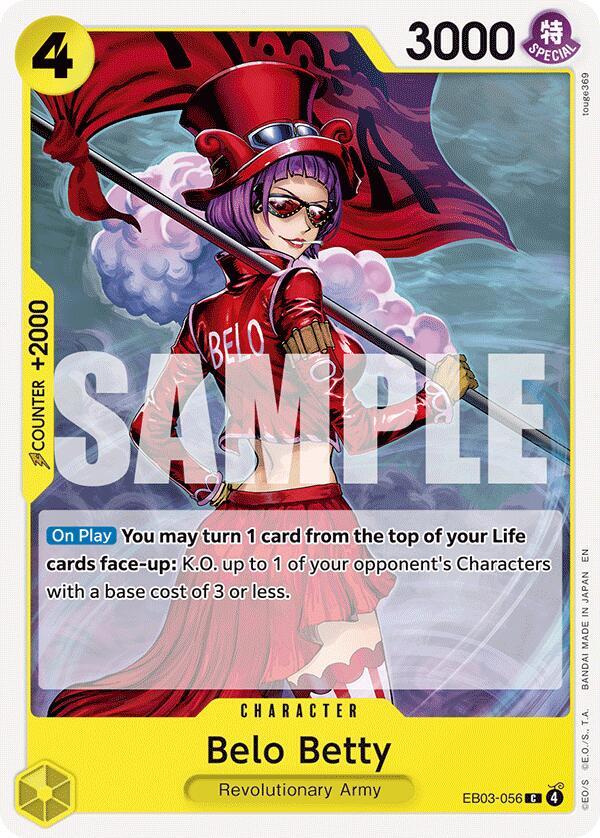 One Piece - Belo Betty - Extra Booster: One Piece Heroines Edition (EB - 03) by TCGDON on MYNTED
