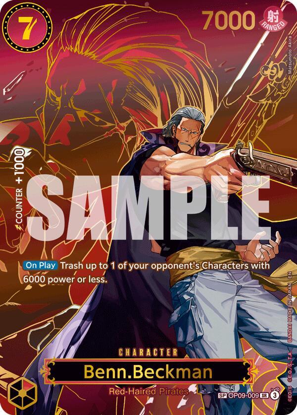 One Piece - Benn.Beckman (SP) - Carrying On His Will (OP13) by TCGDON on MYNTED