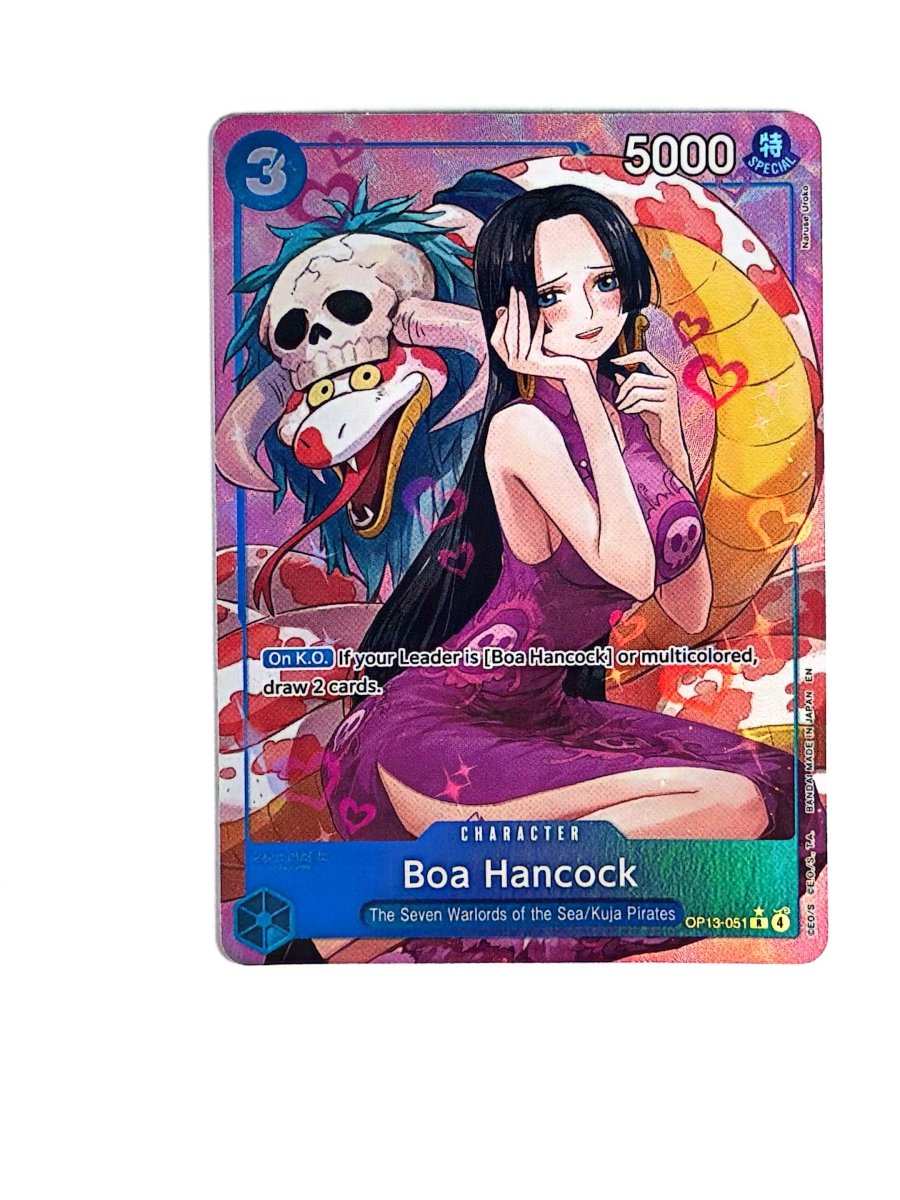 One Piece - Boa Hancock (Alternate Art) - Carrying On His Will (OP13) by TCGDON on MYNTED