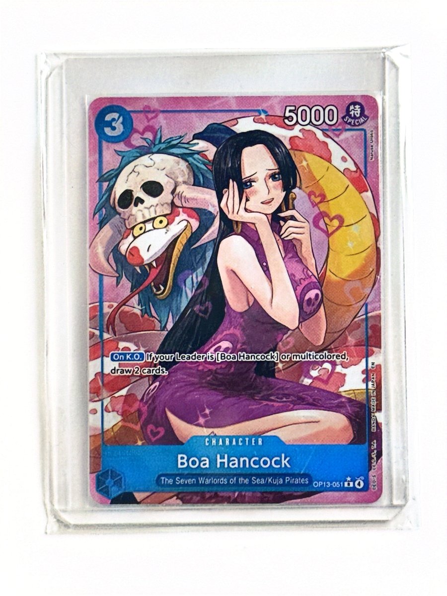One Piece - Boa Hancock (Alternate Art) - Carrying On His Will (OP13) by TCGDON on MYNTED