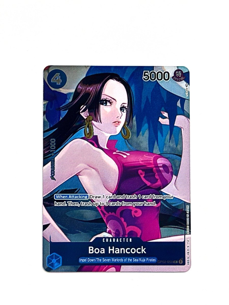 One Piece - Boa Hancock (Box Topper) - Paramount War (OP02) by TCGDON on MYNTED