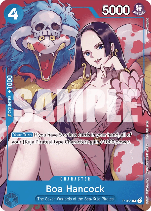 One Piece - Boa Hancock - P - 066 - Promo by TCGDON on MYNTED