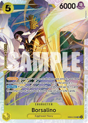 One Piece - Borsalino - Adventure on Kami's Island (OP15-EB04) by TCGDON on MYNTED