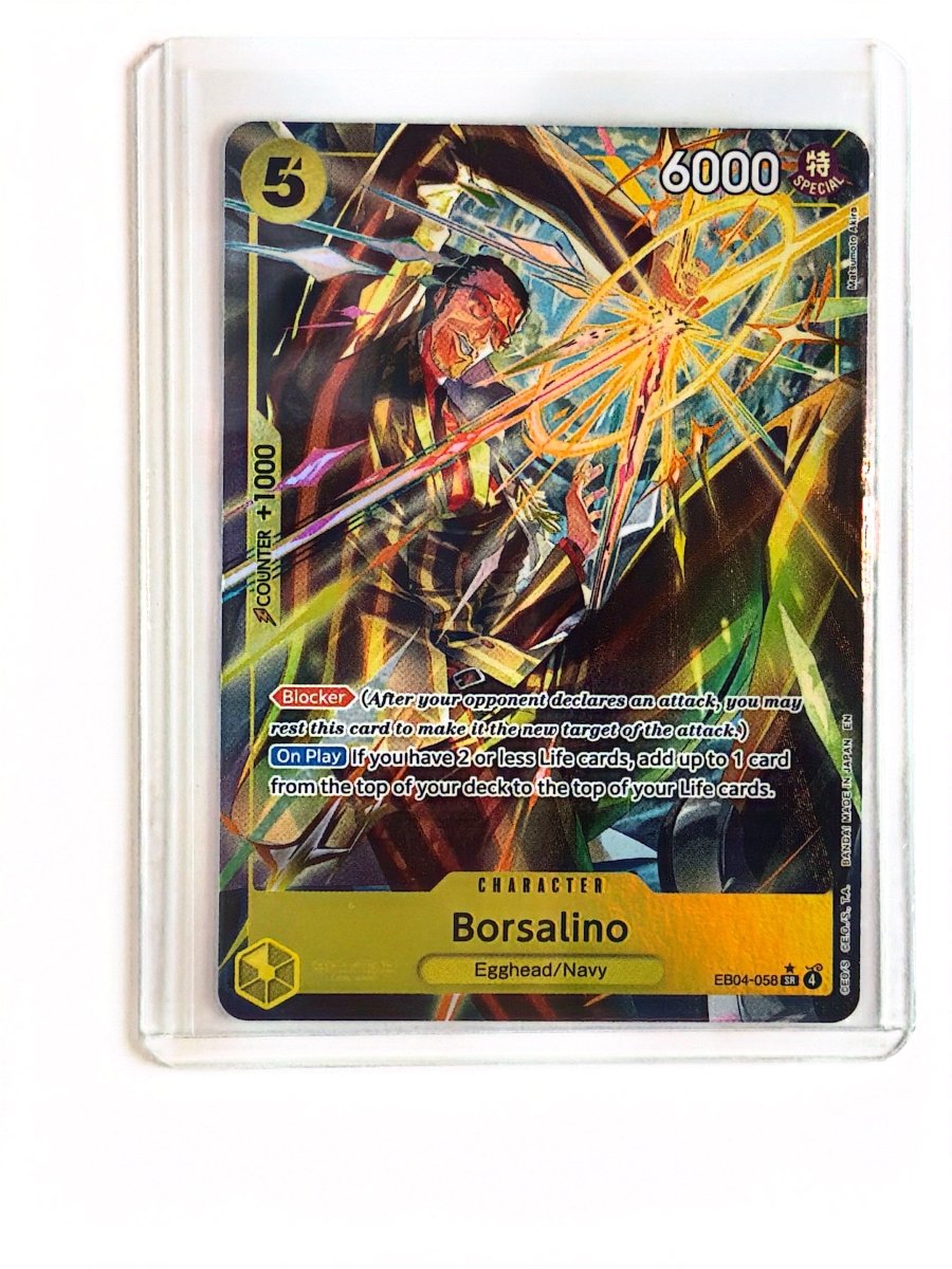 One Piece - Borsalino (Alternate Art) - Adventure on Kami's Island (OP15-EB04) by TCGDON on MYNTED