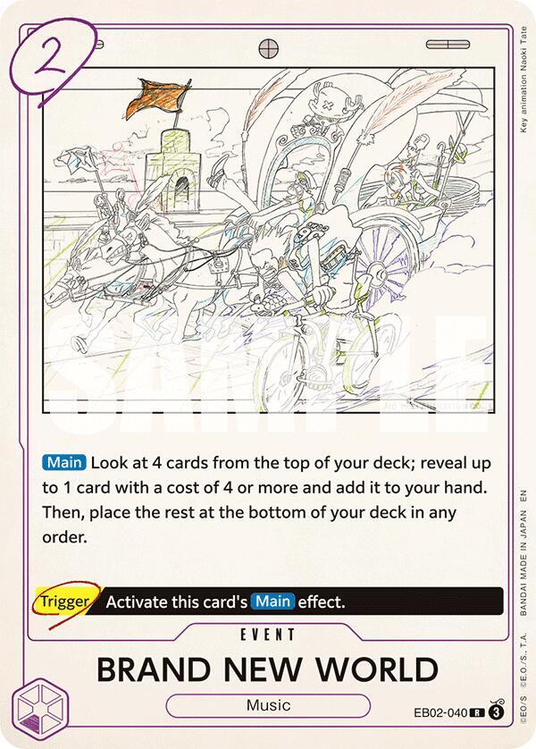 One Piece - BRAND NEW WORLD - Extra Booster: Anime 25th Collection (EB - 02) by TCGDON on MYNTED