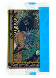 One Piece - Brook - Cool Gold Card - 2011 - Morinaga Wafer Card (Sealed) by TCGDON on MYNTED