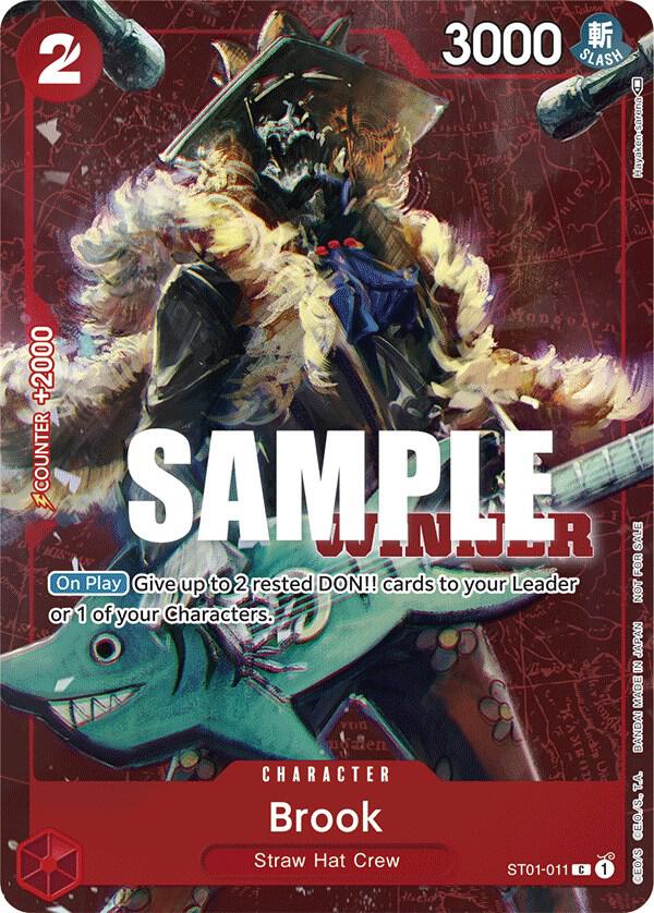 One Piece - Brook (Winner Pack Vol. 4) - One Piece Promotion Cards (OP - PR) by TCGDON on MYNTED