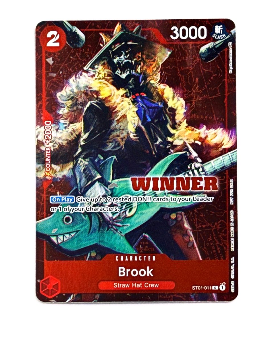 One Piece - Brook (Winner Pack Vol. 4) - One Piece Promotion Cards (OP - PR) by TCGDON on MYNTED