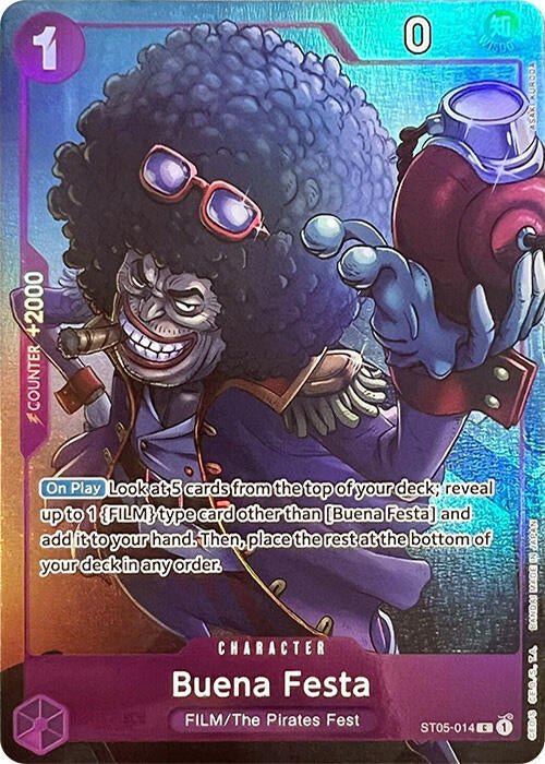 One Piece - Buena Festa (Premium Card Collection - Best Selection Vol. 1 - ) - One Piece Promotion Cards (OP - PR) by TCGDON on MYNTED