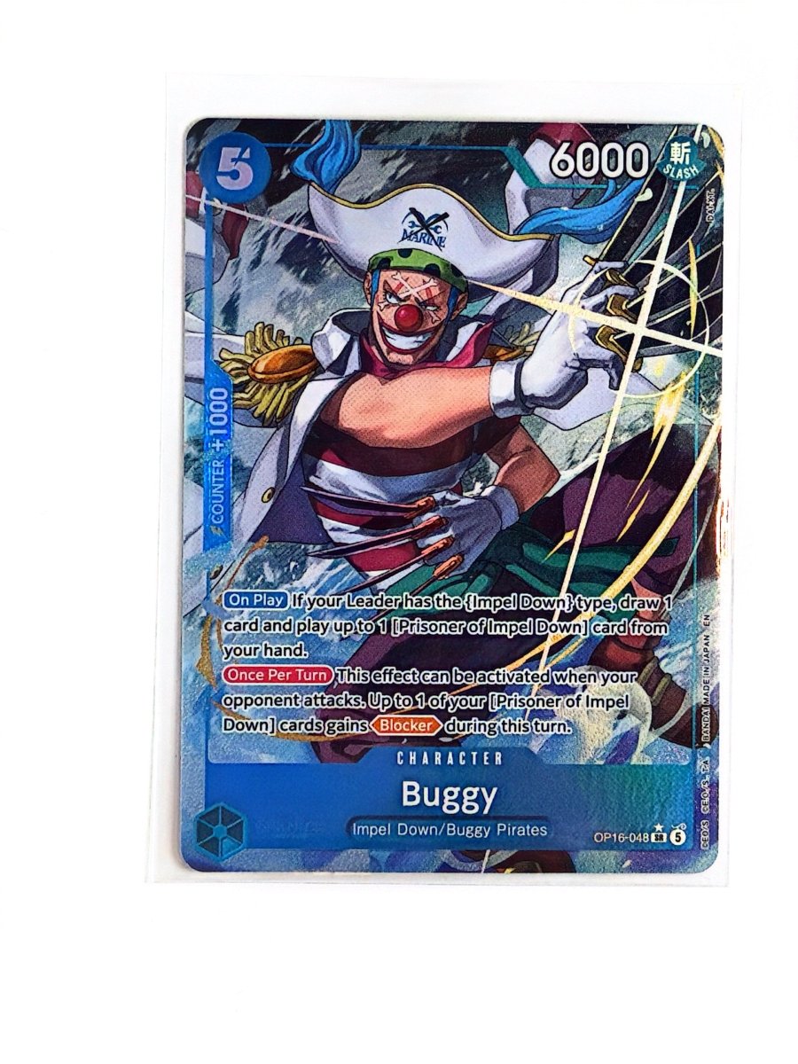 One Piece - Buggy (048) (Alternate Art) - The Time of Battle (OP16) by TCGDON on MYNTED