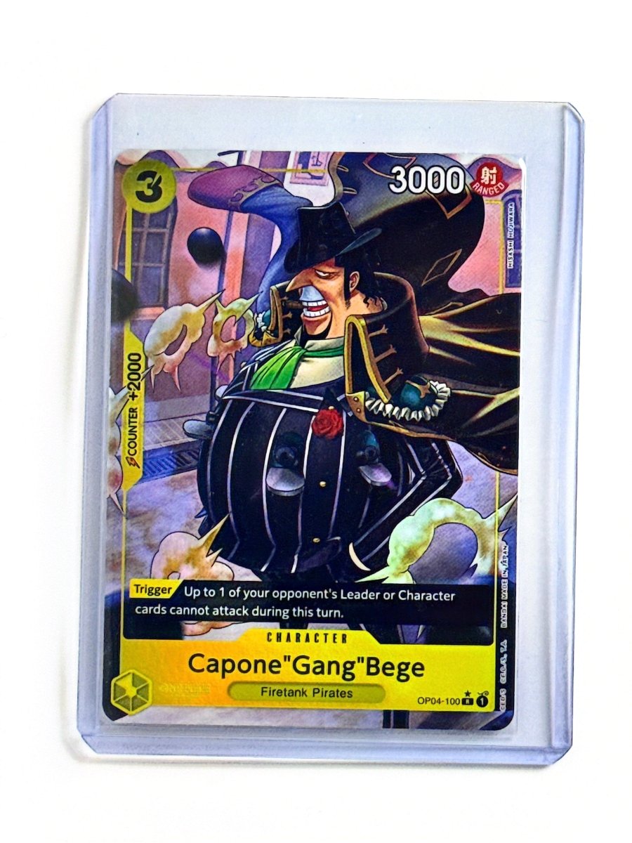 One Piece - Capone"Gang"Bege (OP04 - 100) (Full Art) - Premium Booster - The Best - (PRB - 01) by TCGDON on MYNTED