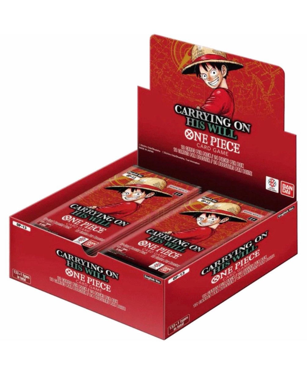 One Piece Card Game : Carrying On His Will (OP13) Booster Box (English)(Sealed) by Gamified on MYNTED