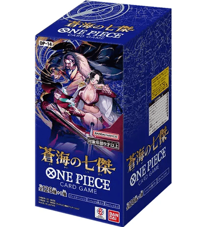 ONE PIECE CARD GAME JAPANESE OP - 14 “THE AZURE SEA'S SEVEN” BOOSTER BOX by Empire of Cards on MYNTED