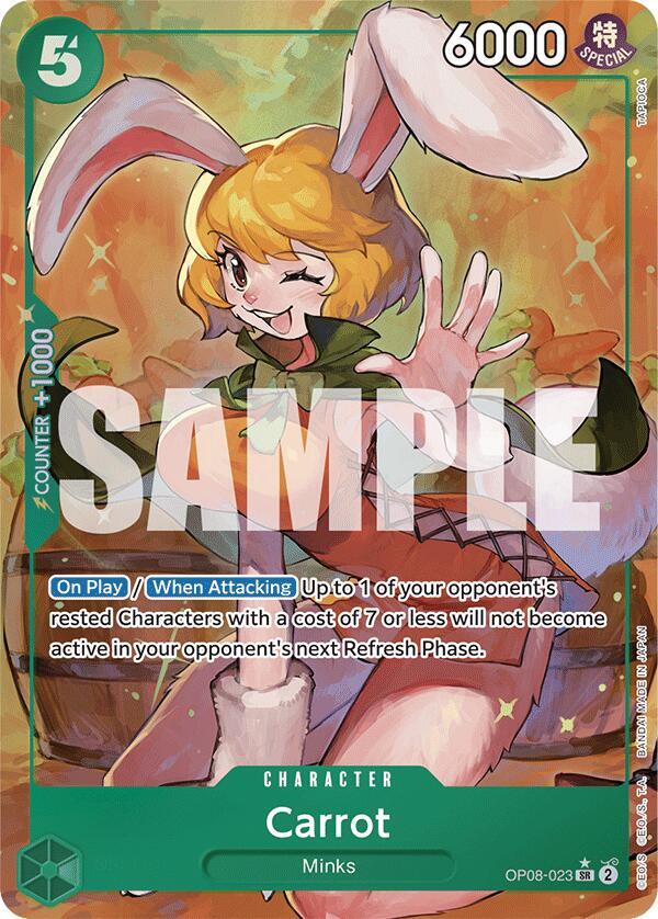 One Piece - Carrot (023) (Parallel) - Two Legends (OP08) by TCGDON on MYNTED