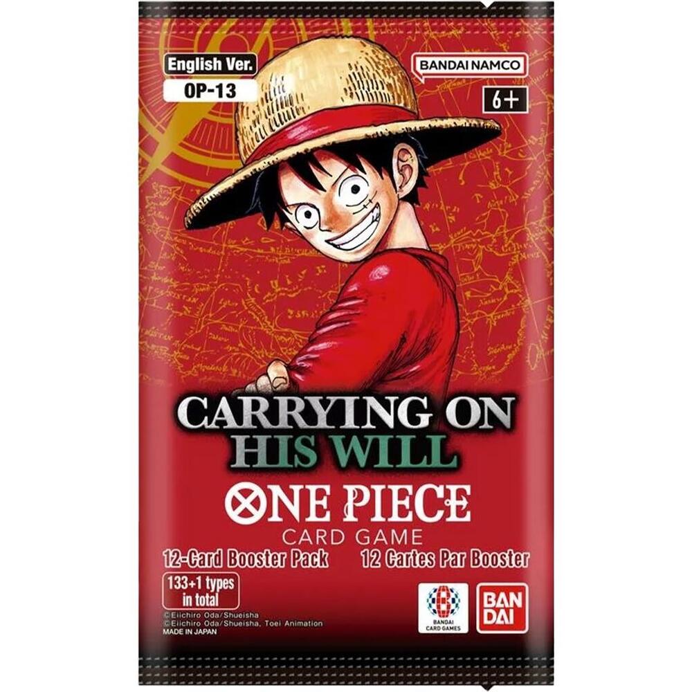 One Piece - Carrying On His Will Booster Pack - Carrying On His Will (OP13) by TCGDON on MYNTED