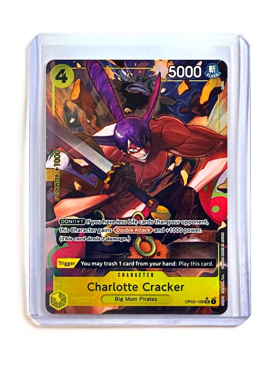 One Piece - Charlotte Cracker (Alternate Art) - Premium Booster - The Best - (PRB - 01) by TCGDON on MYNTED
