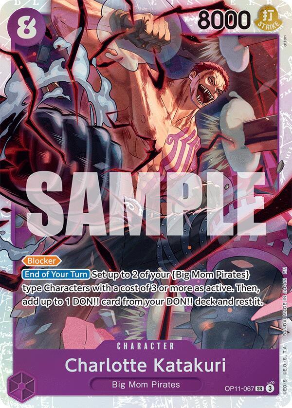 One Piece - Charlotte Katakuri (067) - A Fist of Divine Speed (OP11) by TCGDON on MYNTED