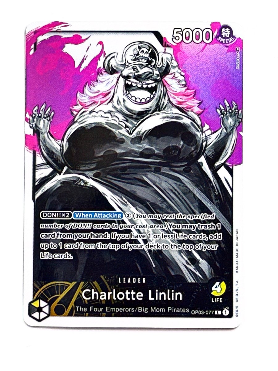 One Piece - Charlotte Linlin (077) (Alternate Art) - Pillars of Strength (OP03) by TCGDON on MYNTED