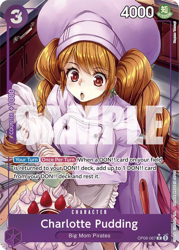 One Piece - Charlotte Pudding (067) (Parallel) - Two Legends (OP08) by TCGDON on MYNTED