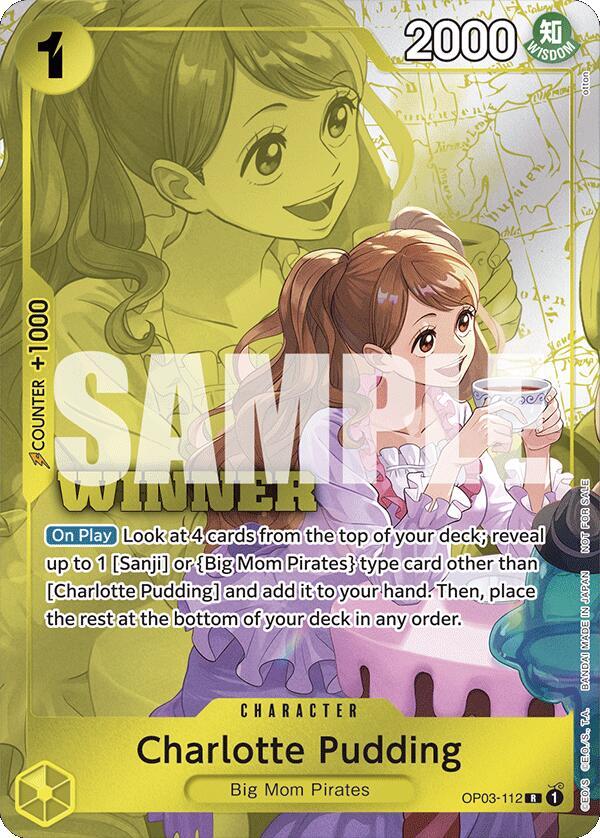 One Piece - Charlotte Pudding (Winner Pack 2024 Oct. - Dec.) - One Piece Promotion Cards (OP - PR) by TCGDON on MYNTED