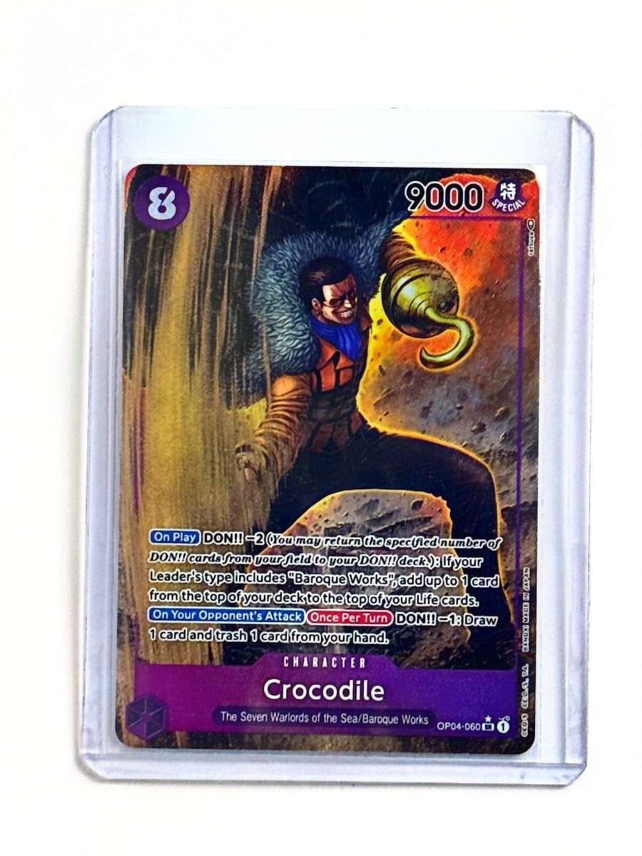 One Piece - Crocodile (060) (Alternate Art) - Kingdoms of Intrigue (OP04) by TCGDON on MYNTED