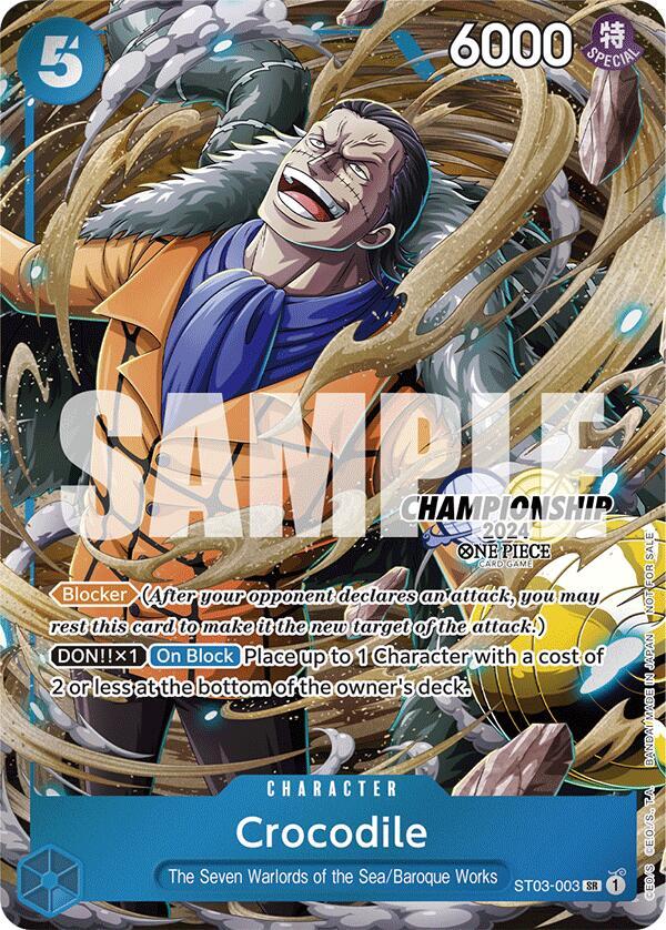 One Piece - Crocodile (CS 2024 Celebration Pack) - One Piece Promotion Cards (OP - PR) by TCGDON on MYNTED