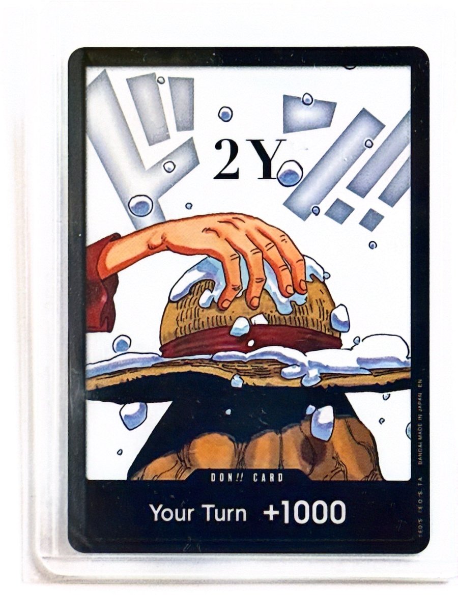 One Piece - DON!! Card (2Y) (Double Pack Set Vol. 8) - Legacy of the Master (OP12) by TCGDON on MYNTED