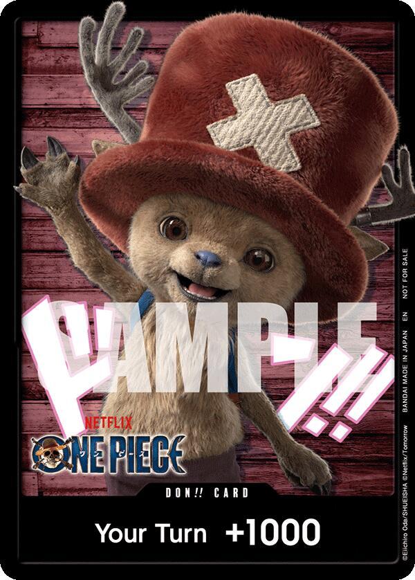 One Piece - DON!! Card (Netflix Tony Tony Chopper) (Sealed) - One Piece Promotion Cards (OP-PR) by TCGDON on MYNTED