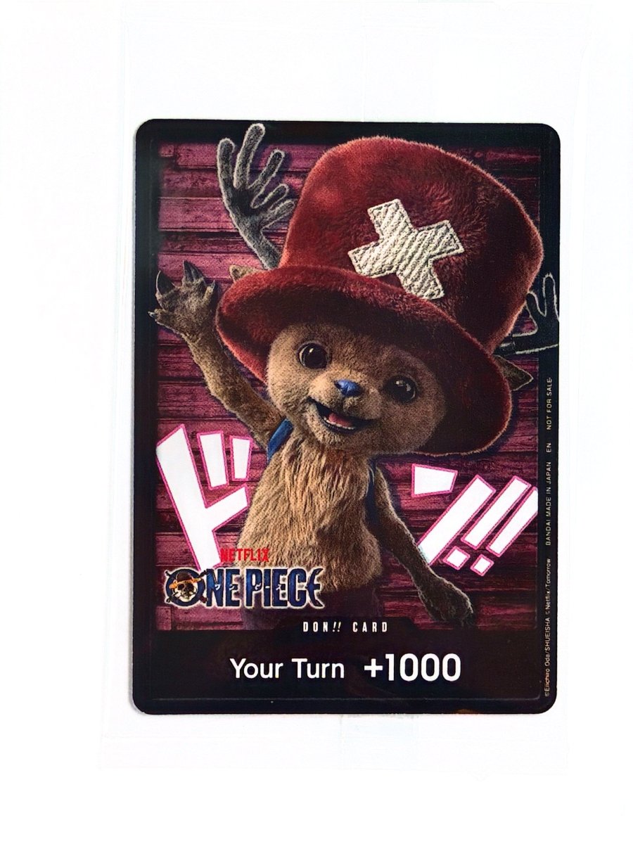 One Piece - DON!! Card (Netflix Tony Tony Chopper) (Sealed) - One Piece Promotion Cards (OP-PR) by TCGDON on MYNTED