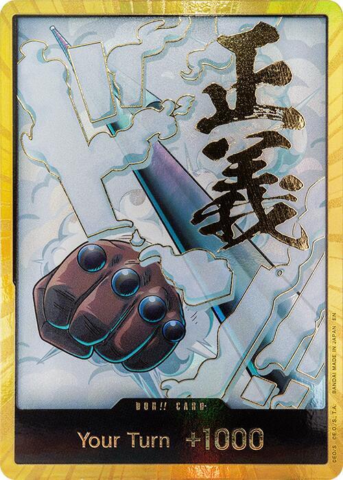 One Piece - DON!! Card (Smoker) (Gold) - Premium Booster - The Best - Vol. 2 (PRB - 02) by TCGDON on MYNTED