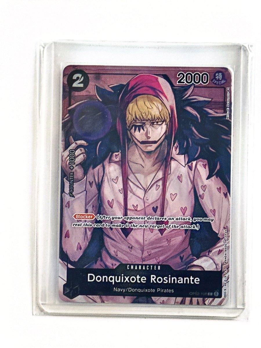 One Piece - Donquixote Rosinante (Box Topper) - Paramount War (OP02) by TCGDON on MYNTED