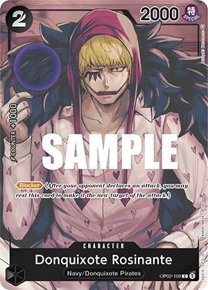 One Piece - Donquixote Rosinante (Box Topper) - Paramount War (OP02) by TCGDON on MYNTED