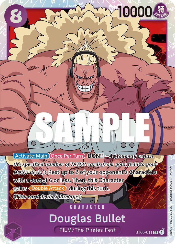 One Piece - Douglas Bullet - Starter Deck 5: Film Edition (ST - 05) by TCGDON on MYNTED