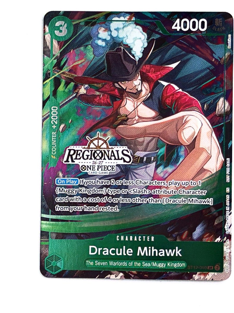 One Piece - Dracule Mihawk (Regional Participation Pack 2026 Vol.1) - One Piece Promotion Cards (OP - PR) by TCGDON on MYNTED
