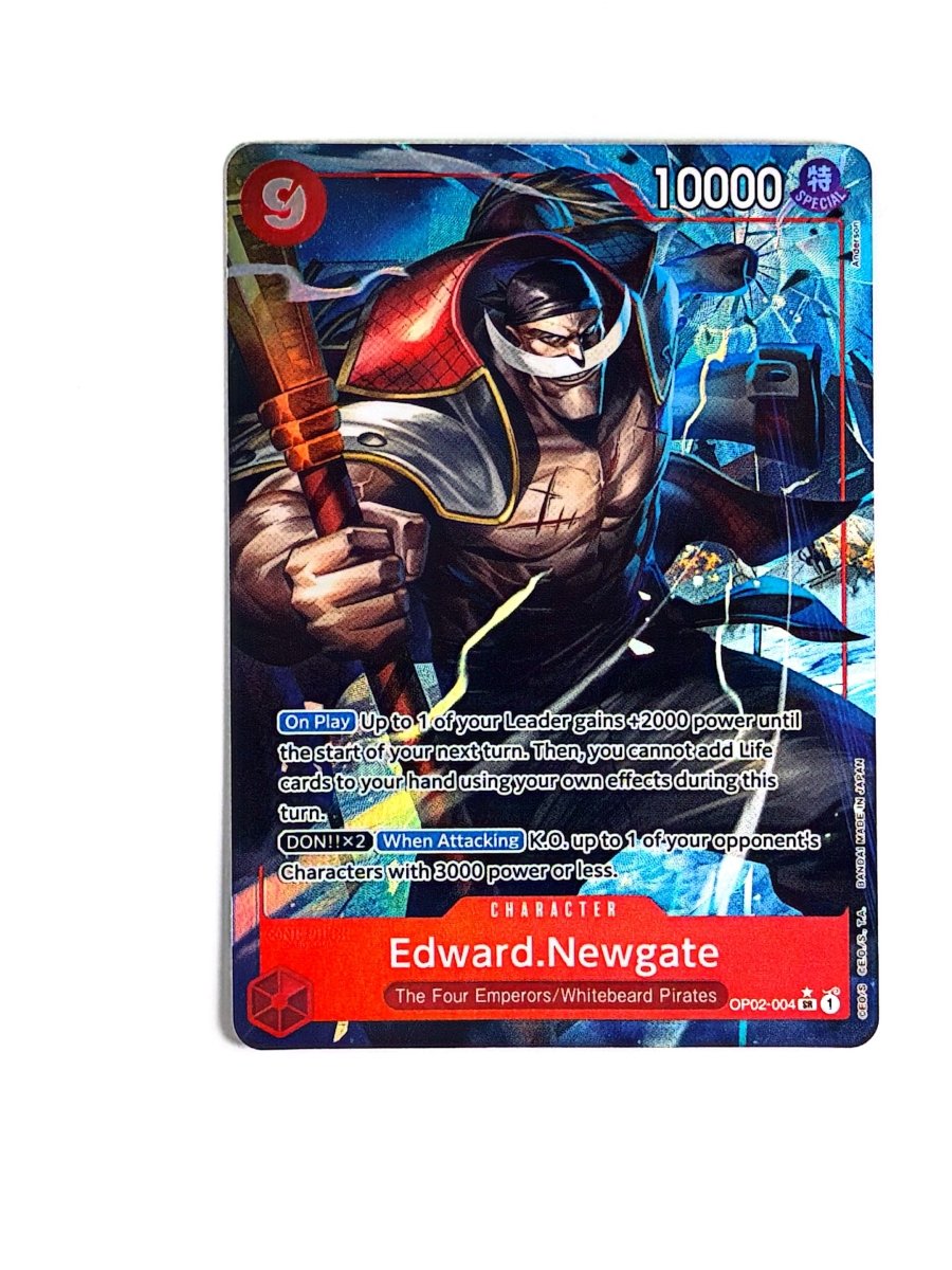 One Piece - Edward Newgate (OP02 - 004) (Alternate Art) - Premium Booster - The Best - (PRB - 01) by TCGDON on MYNTED