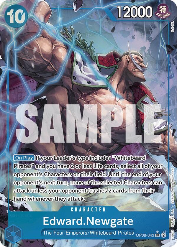 One Piece - Edward.Newgate (Parallel) - Two Legends (OP08) by TCGDON on MYNTED