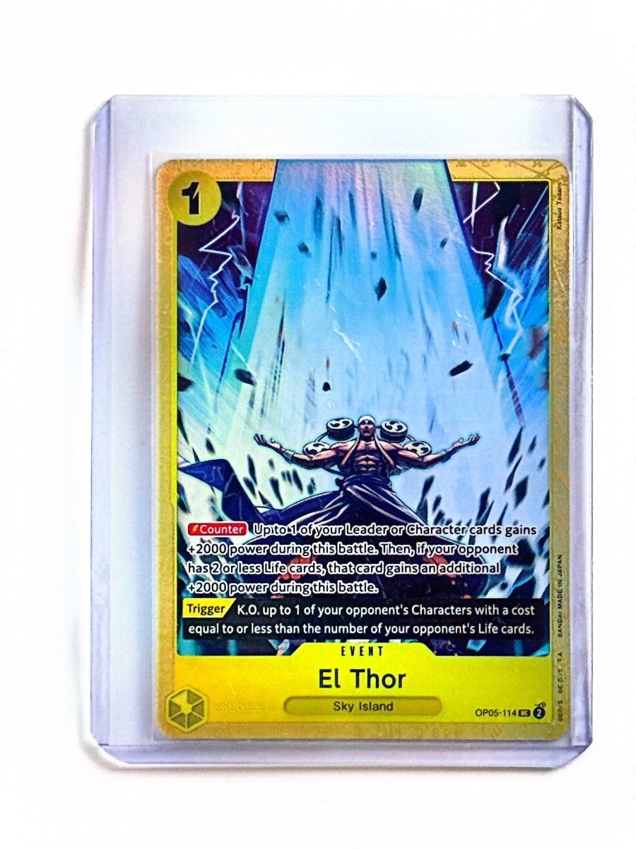 One Piece - El Thor (Premium Card Collection - Best Selection Vol. 2 - ) - One Piece Promotion Cards (OP - PR) by TCGDON on MYNTED