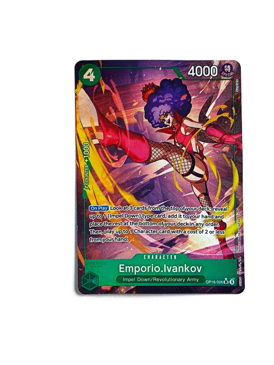 One Piece - Emporio Ivankov (026) (Alternate Art) - The Time of Battle (OP16) by TCGDON on MYNTED