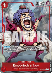 One Piece - Emporio Ivankov (Full Art) - Starter Deck EX: Luffy & Ace (ST-30) by TCGDON on MYNTED