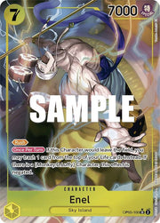 One Piece - Enel (100) (Alternate Art) - Awakening of the New Era (OP05) by TCGDON on MYNTED