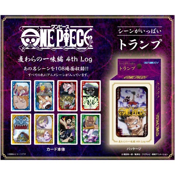 ONE PIECE Ensky Playing Cards Straw Hat Pirates 4th Log – Sealed Japan by TCGDON on MYNTED