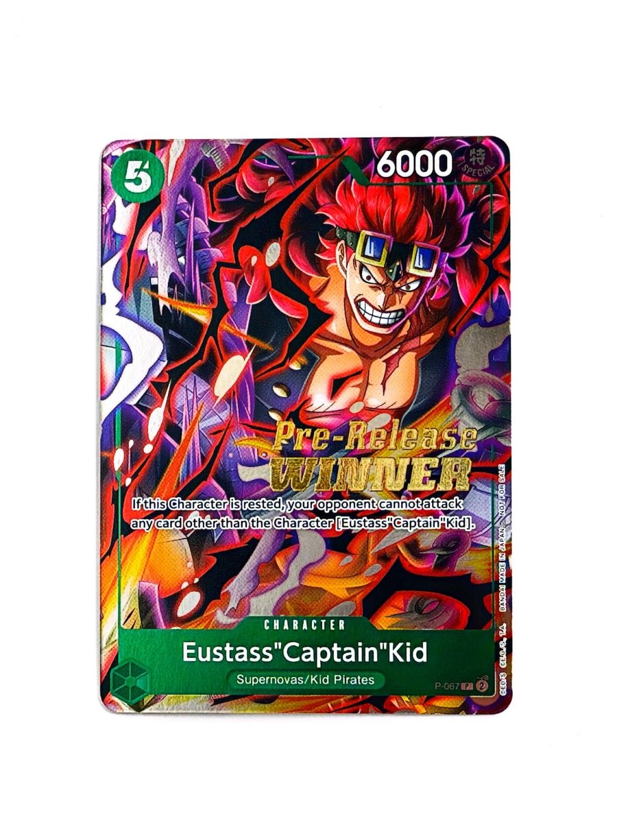 One Piece - Eustass"Captain"Kid (OP - 07 Pre - Release Tournament) [Winner] - One Piece Promotion Cards (OP - PR) by TCGDON on MYNTED