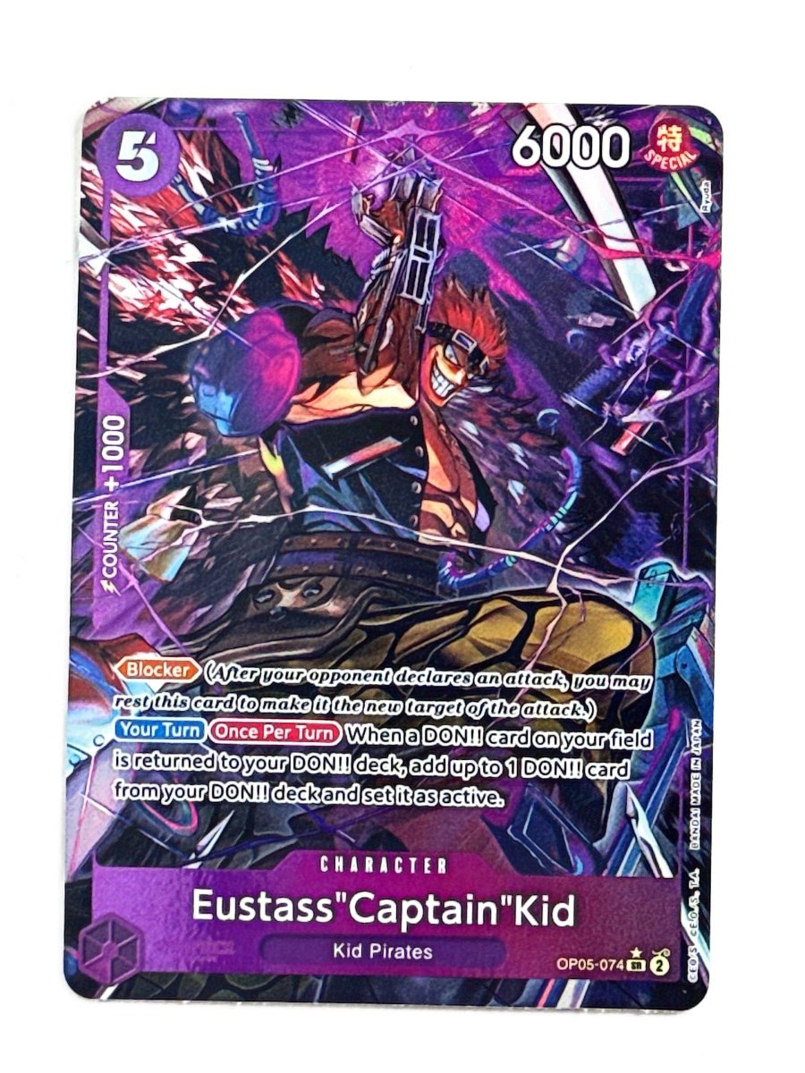 One Piece - Eustass"Captain"Kid (OP05 - 074) (Alternate Art) - Premium Booster - The Best - (PRB - 01) by TCGDON on MYNTED