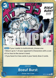 One Piece - Event - Boeuf Burst - Legacy of the Master (OP12) by TCGDON on MYNTED