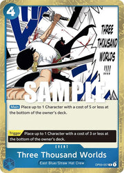 One Piece - Event - Three Thousand Worlds - Pillars of Strength (OP03) by TCGDON on MYNTED