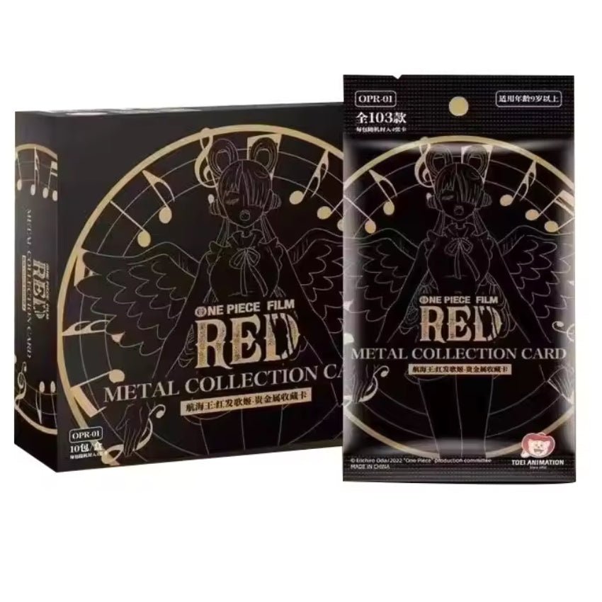 One Piece - Film Red - Metal Collection Card - Booster Box by TCGDON on MYNTED