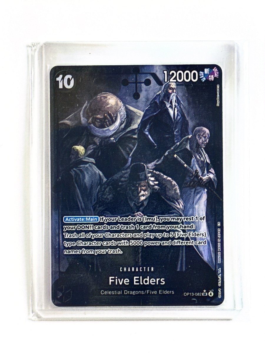 One Piece - Five Elders (Alternate Art) - Carrying On His Will (OP13) by TCGDON on MYNTED