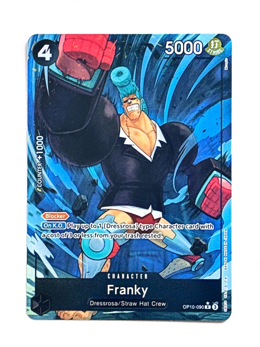 One Piece - Franky (090) (Parallel) - Royal Blood (OP10) by TCGDON on MYNTED